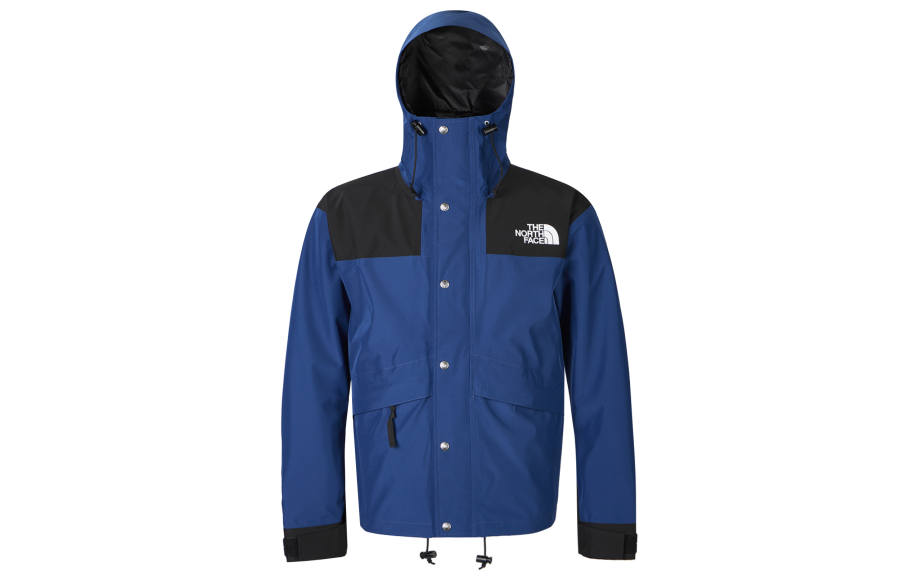 THE NORTH FACE ICON Breathable, Waterproof And Windproof Windbreaker Jacket Unisex Marine Blue