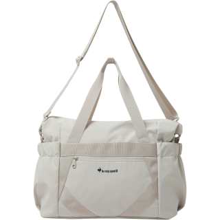 Le Coq Sportif Nylon Travel Bag Unisex Beige