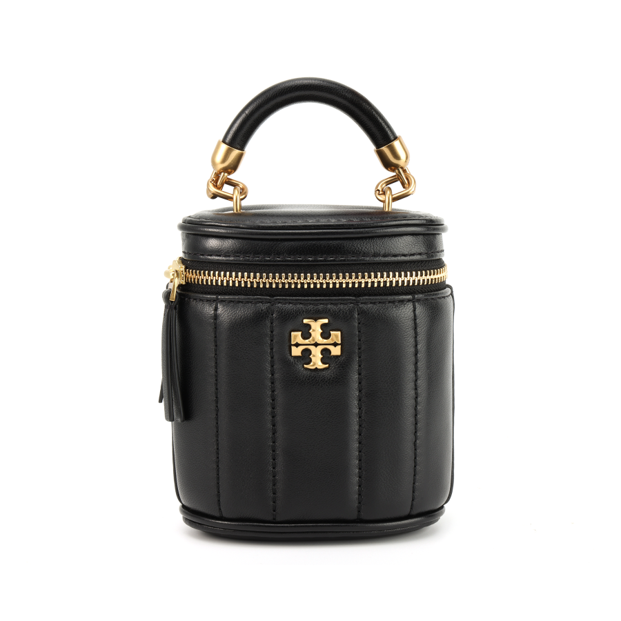 TORY BURCH Kira Nappa Leather Handbag, Shoulder Bag, Crossbody Bag Mini Women's Black