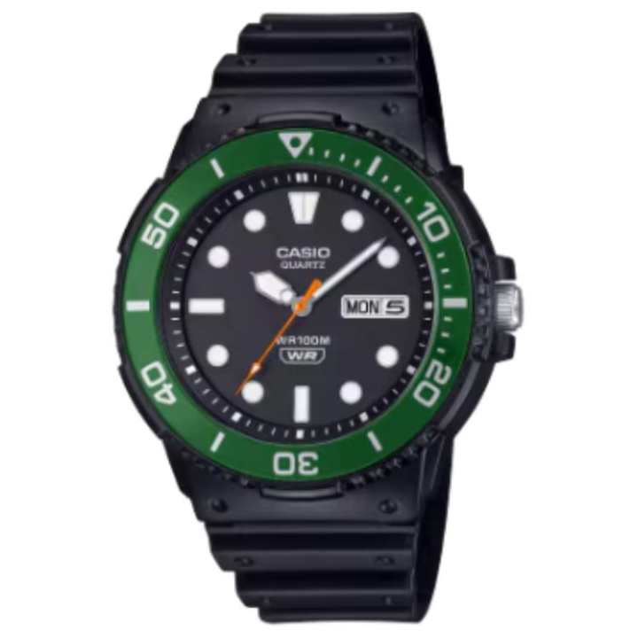 CASIO CASIO Standard Collection Quartz Movement Resin Strap Watch Unisex Black Dial