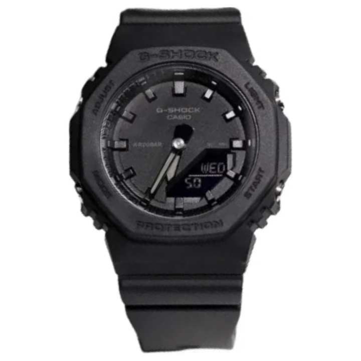 CASIO CASIO Women's Liquid Crystal/Analog Dual Display Series Black Watch