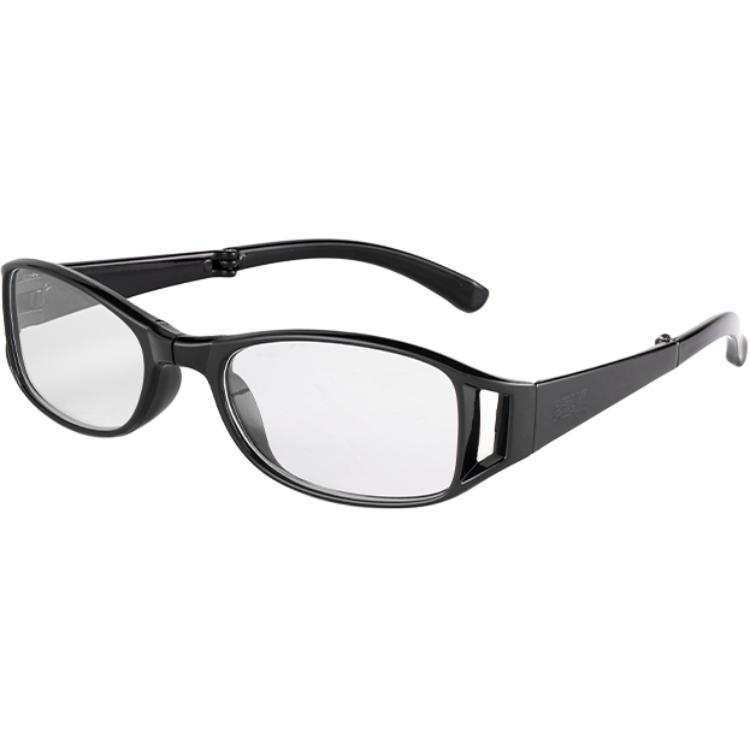 PEAK PEAK Rectangular Functional Glasses Unisex Black