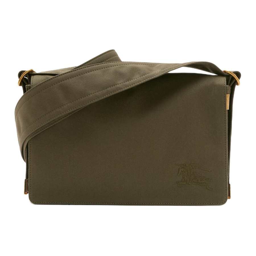 Burberry Cotton Crossbody Bags Men's Army Green