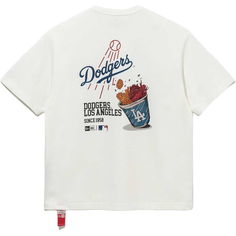 New Era T Shirts Unisex White Crew Neck