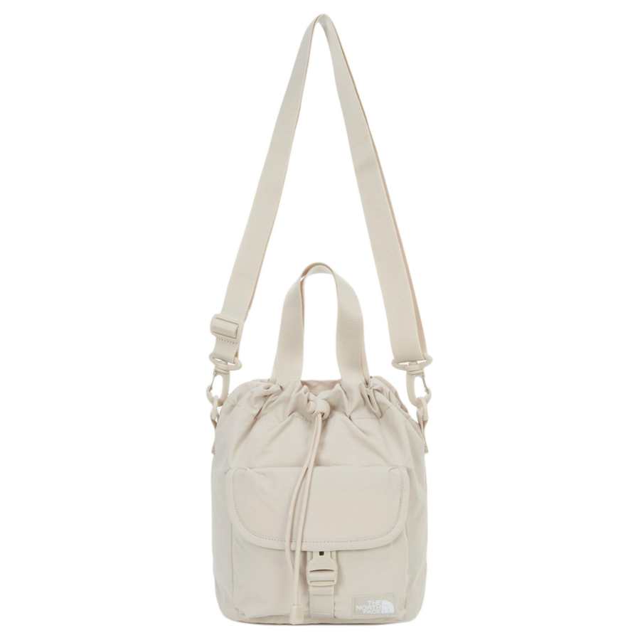 THE NORTH FACE 4L Handbag Outdoor Bag Nylon White Women's