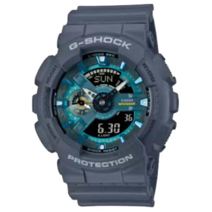 CASIO CASIO 110 Collection Quartz Movement Resin Strap Watch Unisex Blue Dial