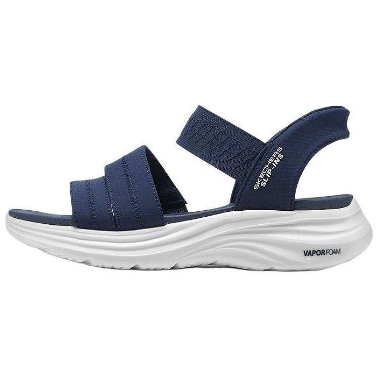 Skechers Slip Ins Beach Sandals Women's Marine Blue