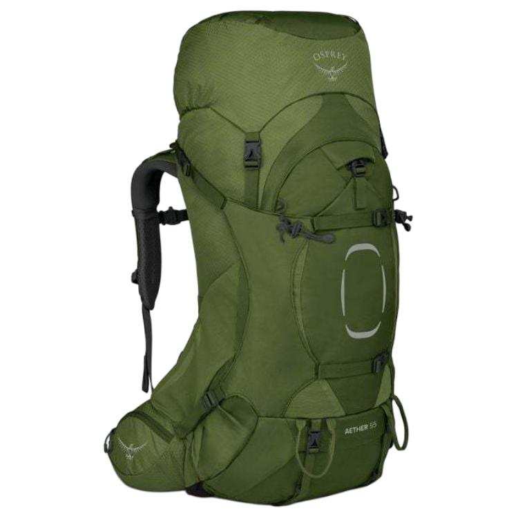 OSPREY Aether 55L Outdoor Bags Nylon Mustard Green Men's