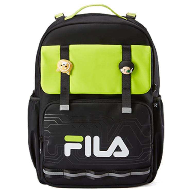 FILA Nylon Backpack Kids' Pitch Black/Legend Blue/Beauty