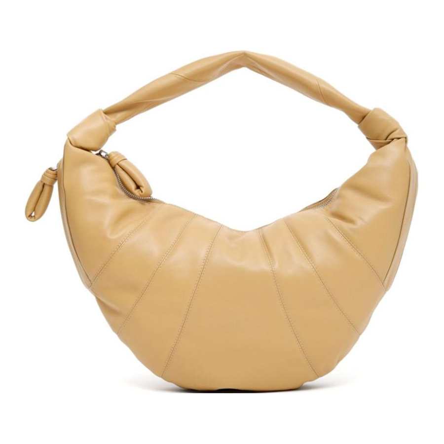 Lemaire Croissant Sheepskin Croissant Bag Croissant Bag Croissant Bag Handbag Women's Mustard Yellow