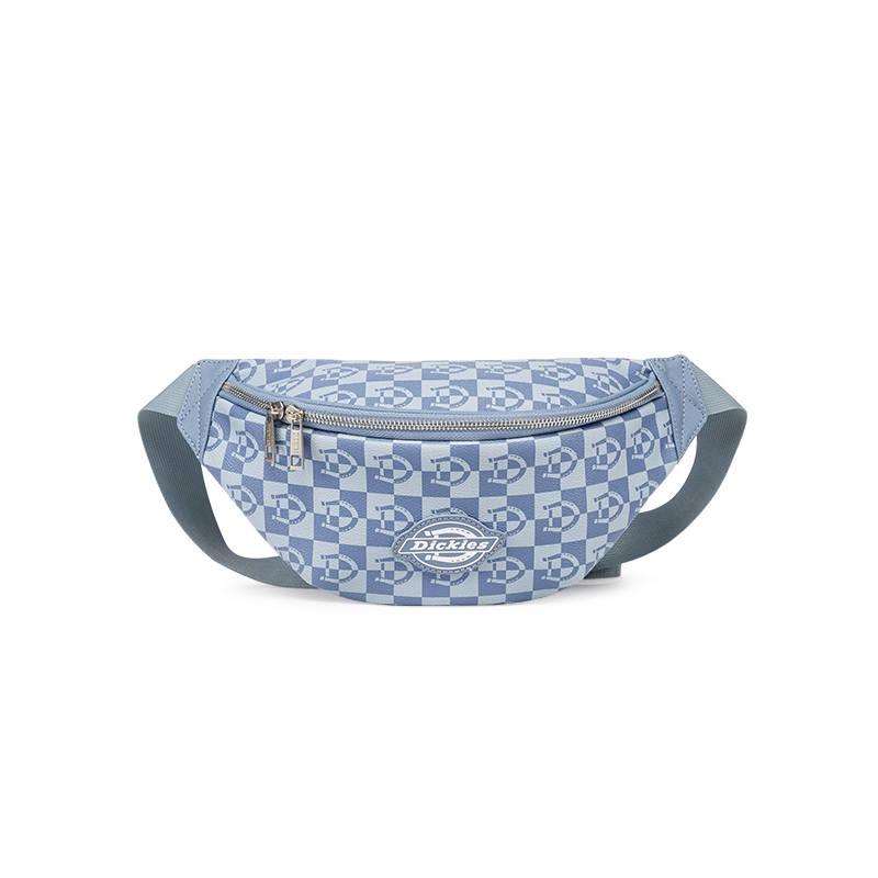 Dickies PVC Sling Bag, Fanny Pack, Crossbody Bag Unisex Denim Blue/Light Khaki/Classic Black
