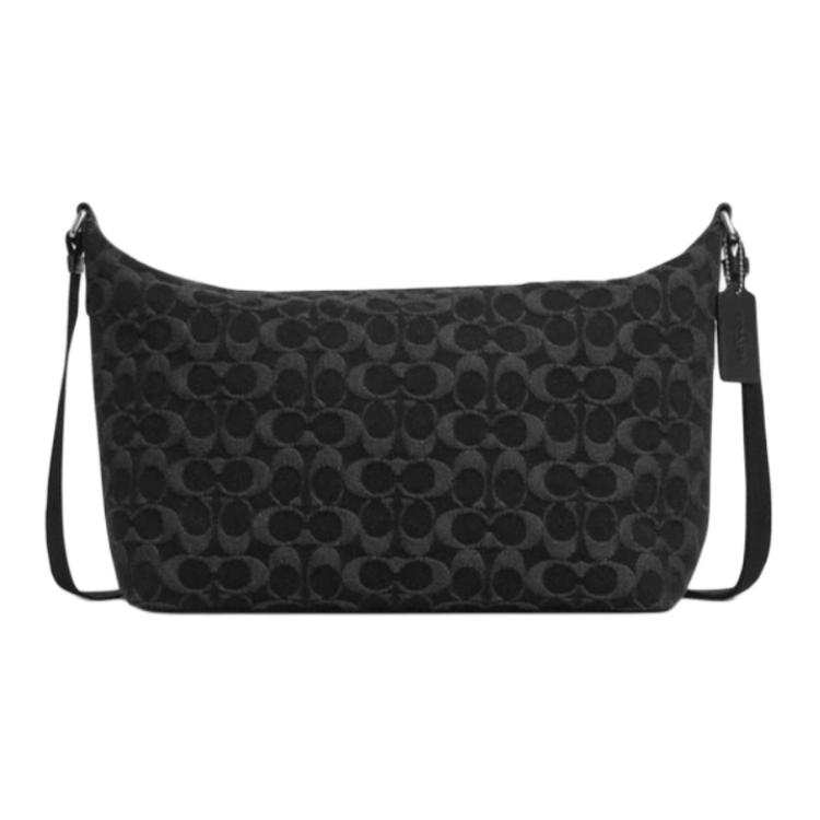 COACH Fabric Crossbody Bags Large Men's Black