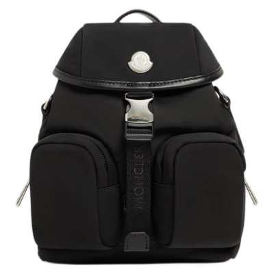 Moncler Nylon Shoulder Bag, Crossbody Bag Mini Women's Black