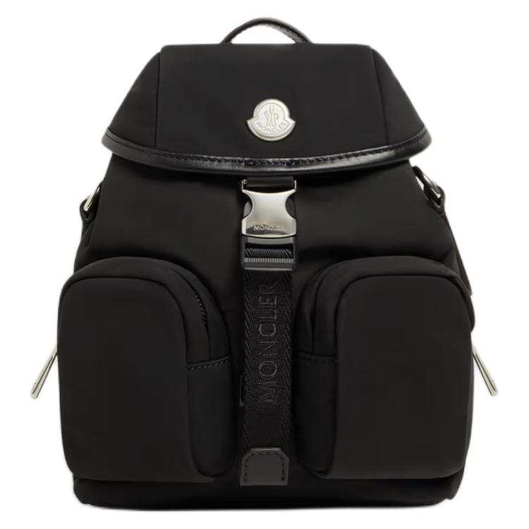 Moncler Nylon Shoulder Bag, Crossbody Bag Mini Women's Black