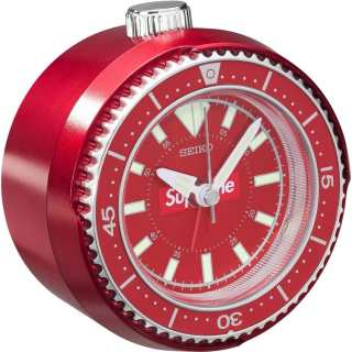 Supreme Quartz Movement Alarm Clock Unisex Red