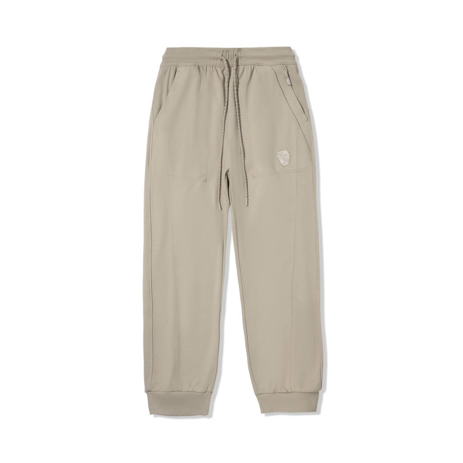 Li-Ning Li Ning x CHENGLONG,LIANMINGKUAN Knitted Sweatpants Men's Coffee Foam Umber