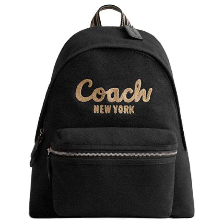 COACH COACH Cargo Fabric Backpack Large Women's Black