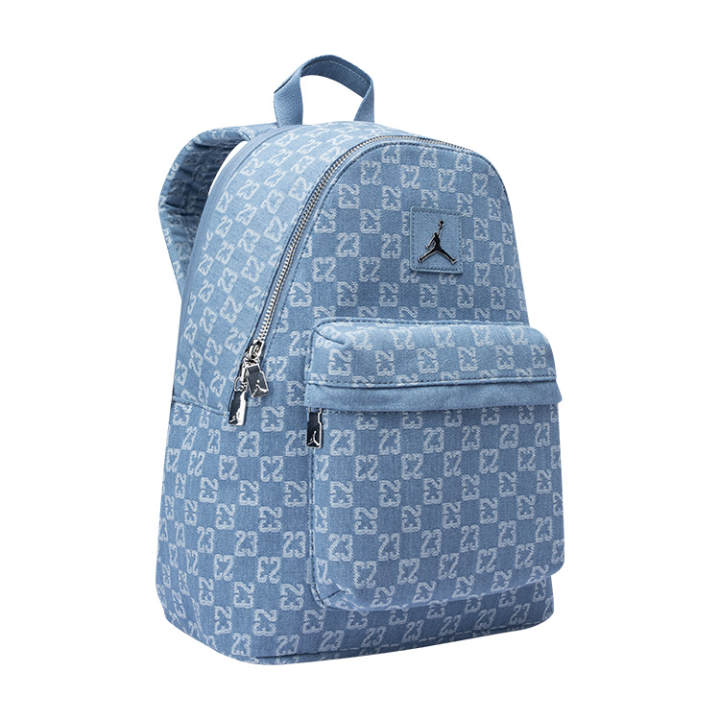 Jordan Jordan Cotton Backpack Casual Bag Large Unisex Light Denim Blue