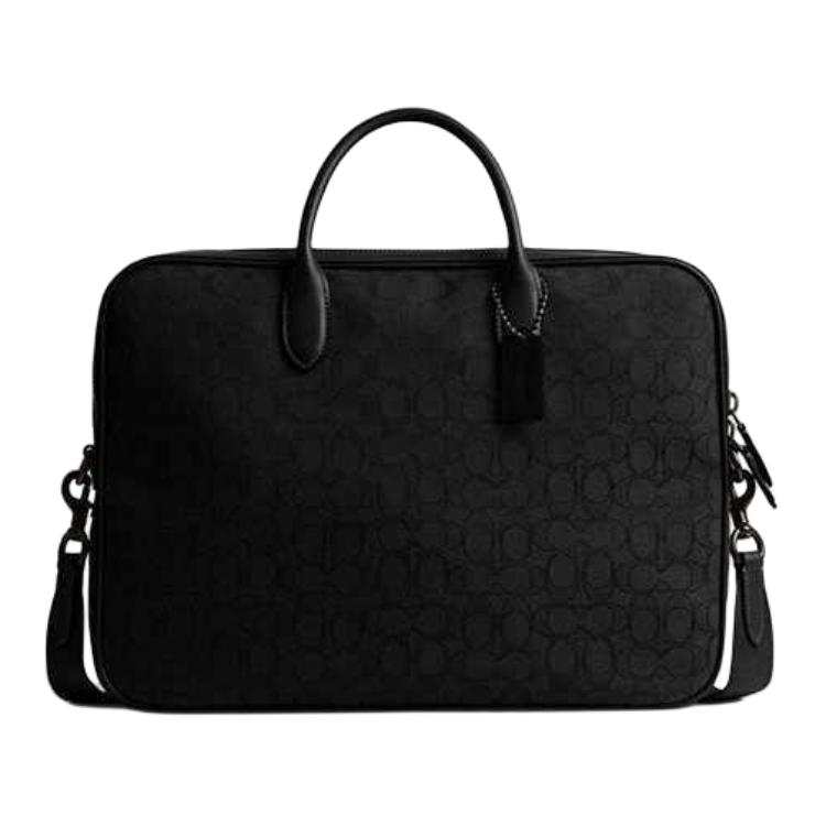 COACH COACH Fabric Briefcase Large Men's Black