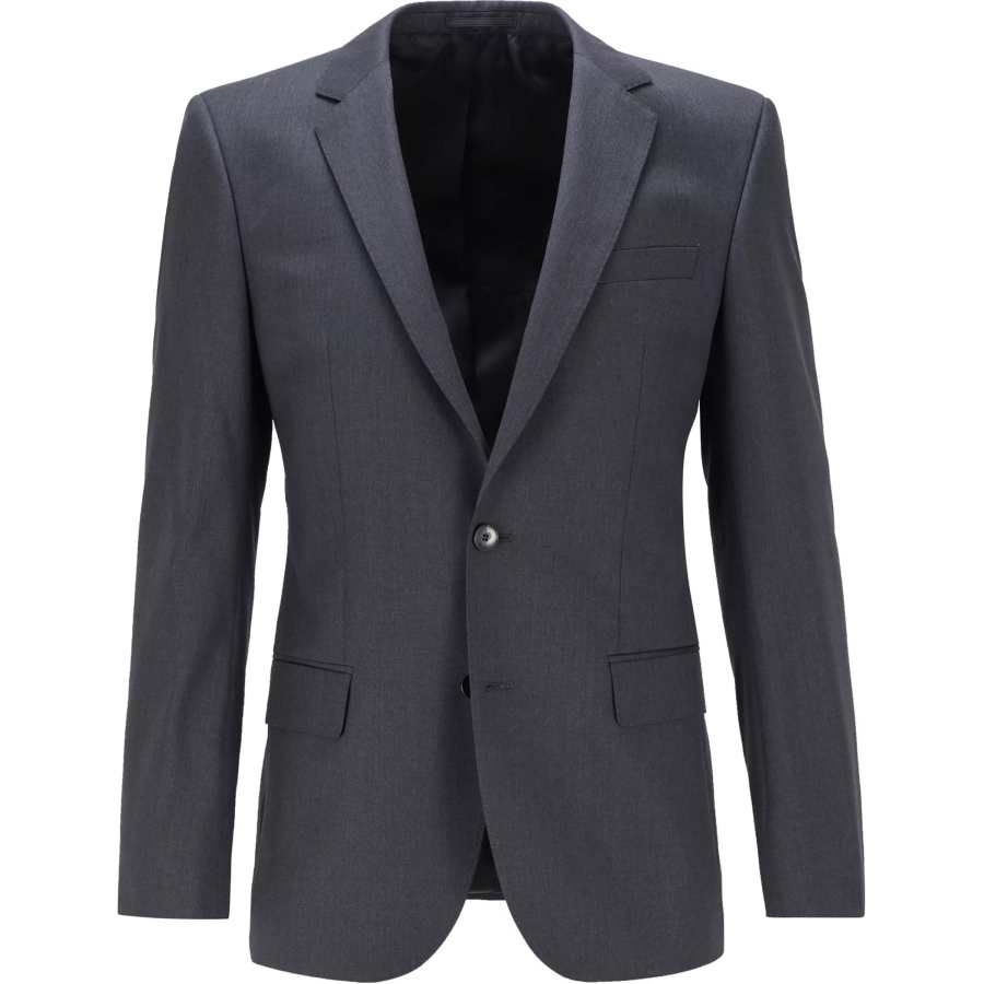 HUGO BOSS Business Suit Men's Dark Gray