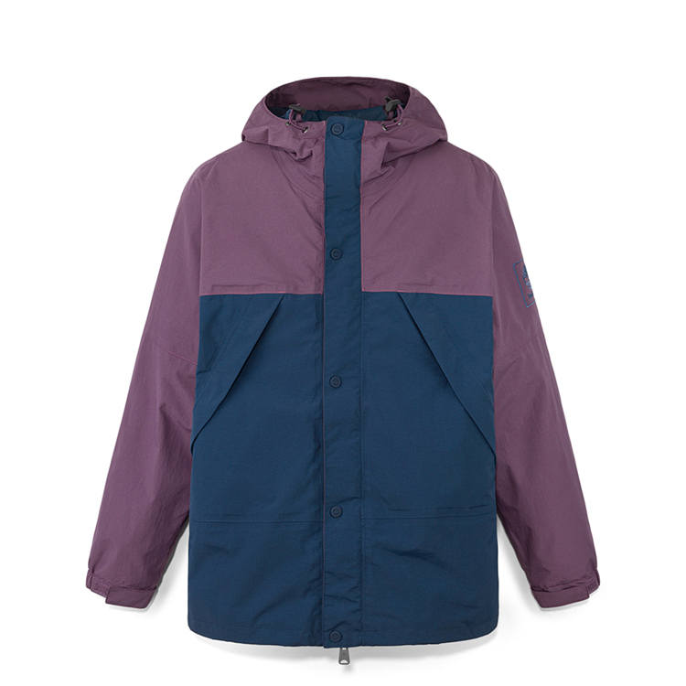 Timberland Windbreaker Jacket Men's Violet Meteorite Color