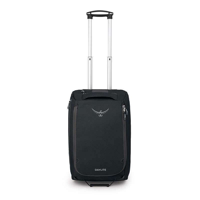 OSPREY Recycled Polyester Trolley Bag 20 Inch Unisex Black