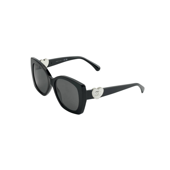CHANEL CHANEL Butterfly Sunglasses Women's Black