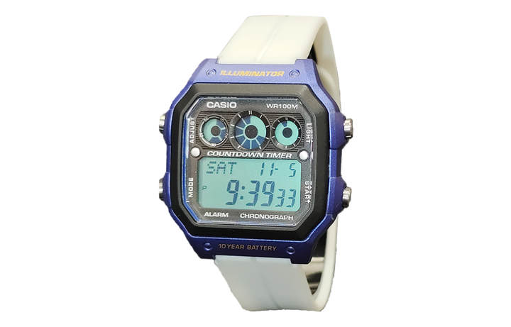 CASIO CASIO Custom Collection Quartz Movement Watch Men's Watches Black Dial
