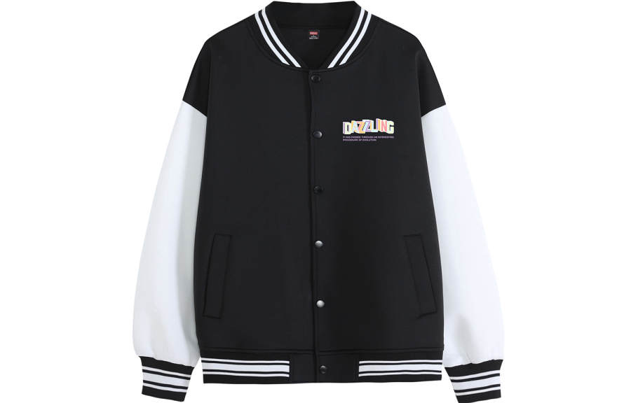 BALENO Baseball Jerseys Unisex Baseball Collar Moderate Straight Fit