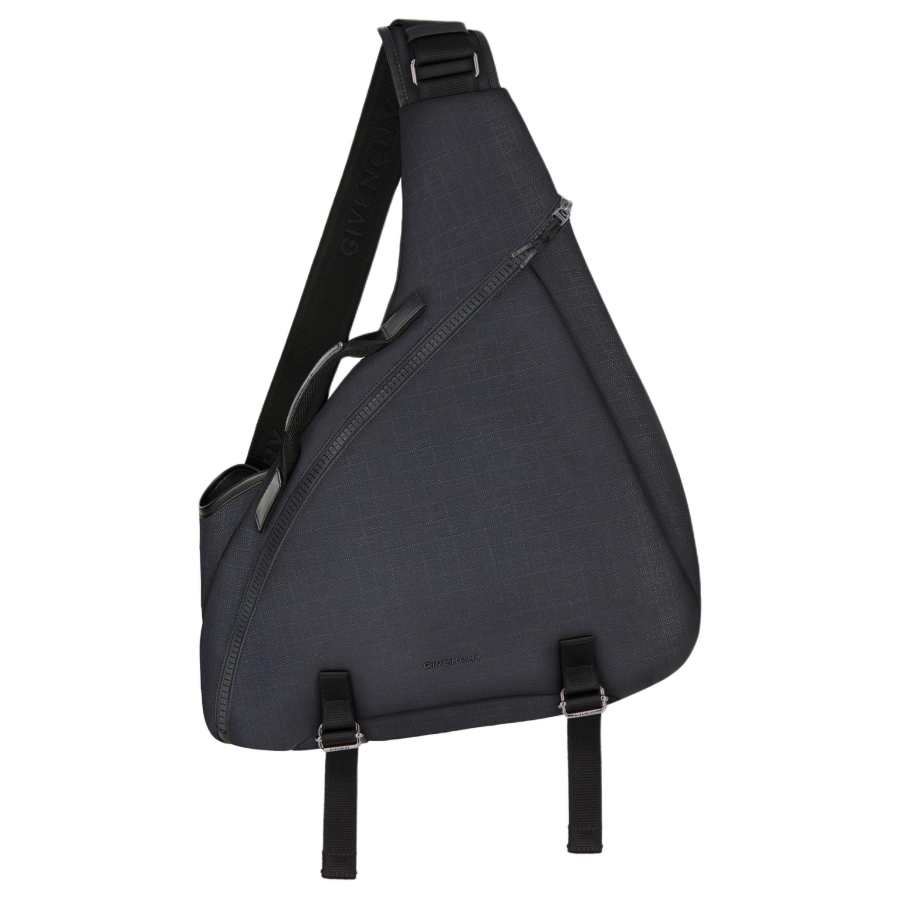 Givenchy Givenchy G Zip Fabric Sling Bag Medium Men's Black