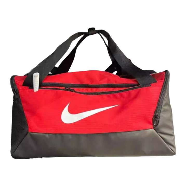 Nike Nike Fabric Handbag Travel Bag Unisex Red & Black