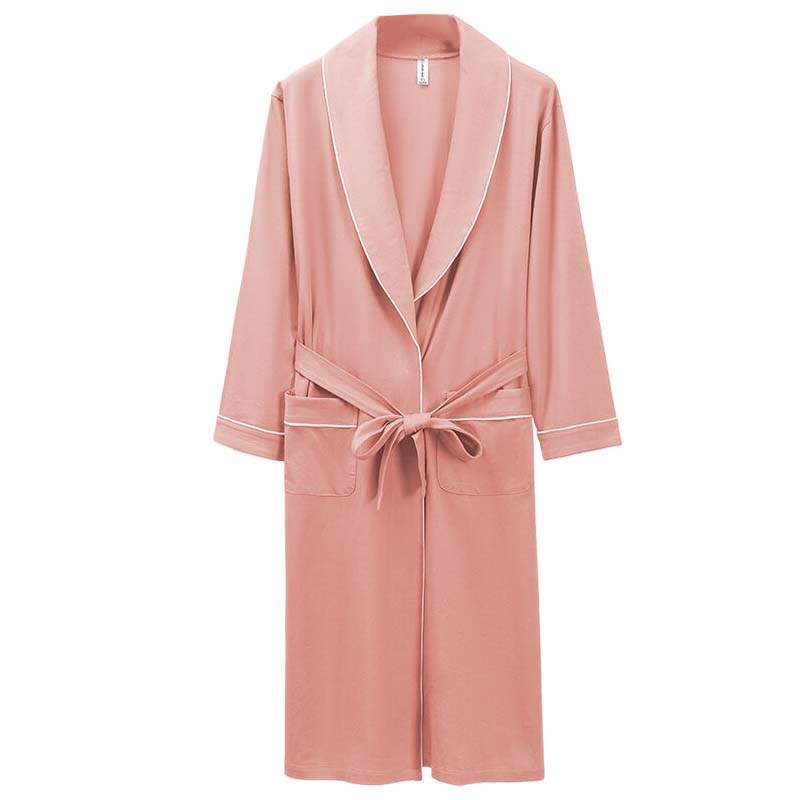 Cotton Gene Sleep Robe Women's Sand Pink