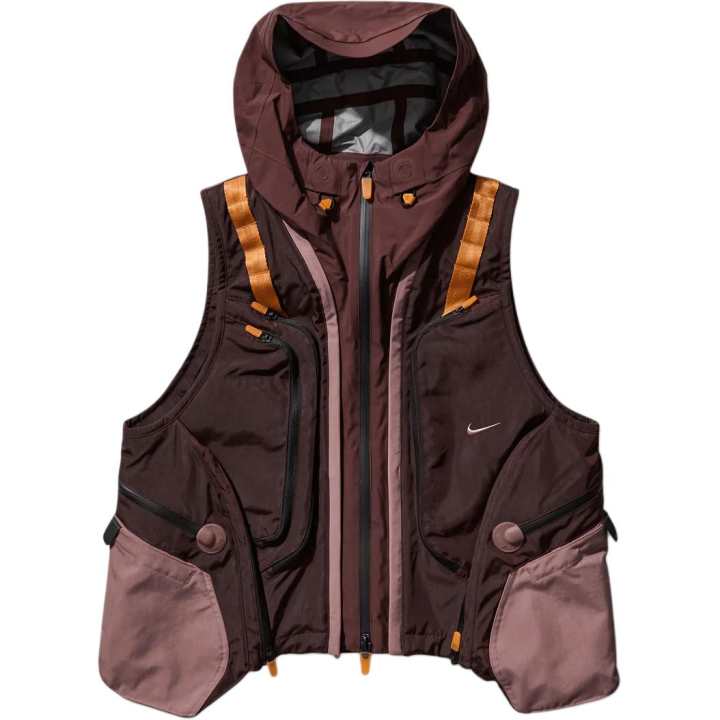 Nike Nike Vests Men's Fuchsia Hooded Non Detachable