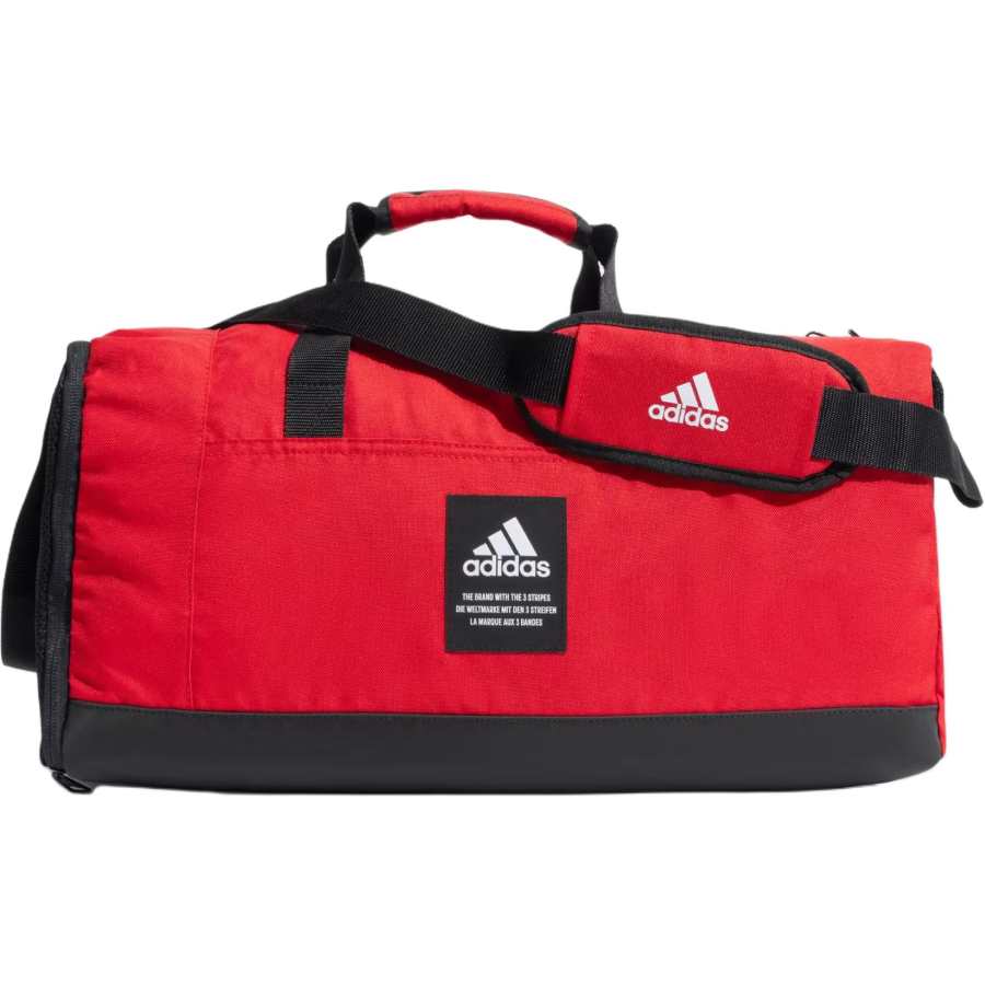 Adidas Adidas Minimalist Style Travel Bag Unisex Scarlet