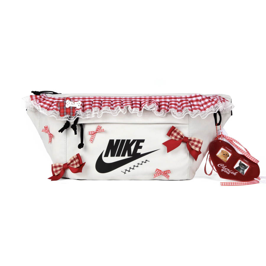 Nike Nike Fabric Crossbody Bags Regular Women's White Red