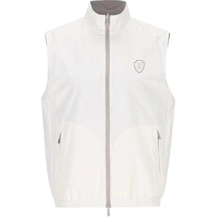 Brunello Cucinelli Reversible Quilted Zipped Gilet