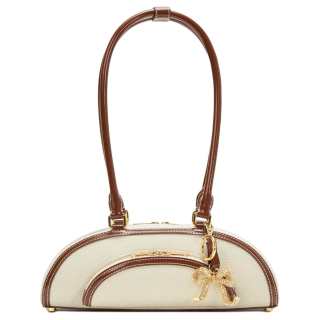 Self-portrait canvas shoulder bag