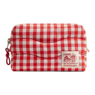 Coachtopia Recycled Polyester Clutch Small Women's Red