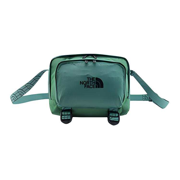 THE NORTH FACE Urban 3L Outdoor Bags Fabric With Nylon Duck Green Unisex