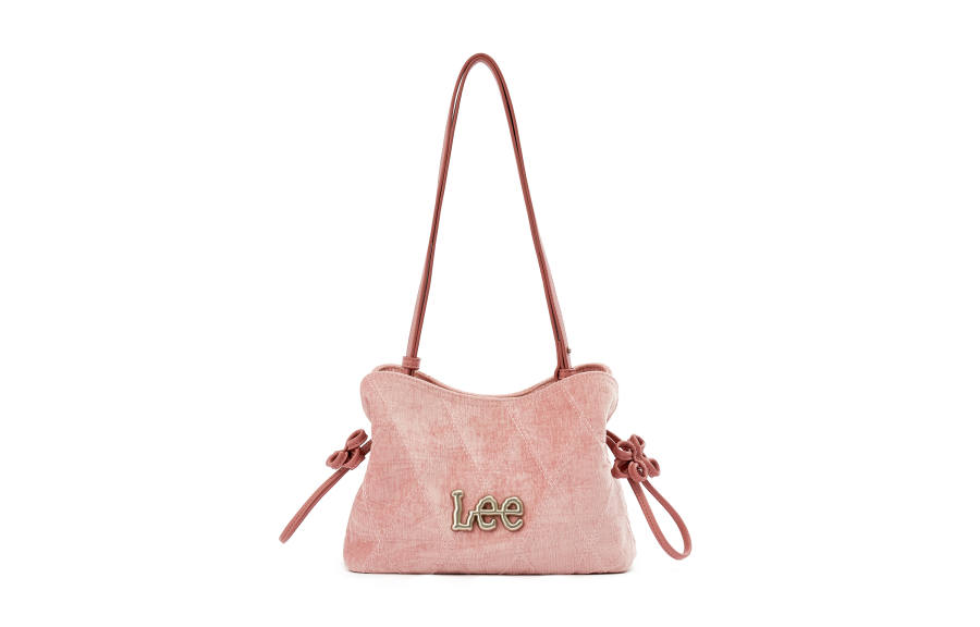 Lee Lee Fabric Shoulder Bag Women's Pink