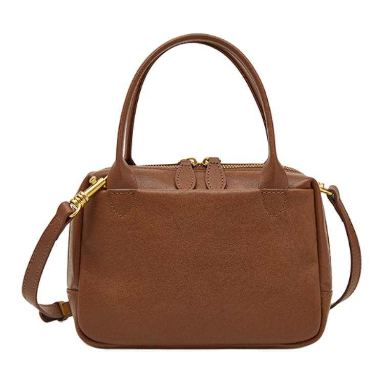 LAORENTOU Vegetable Tanned Cow Leather Crossbody Bags Regular Women's Black/Green/Walnut
