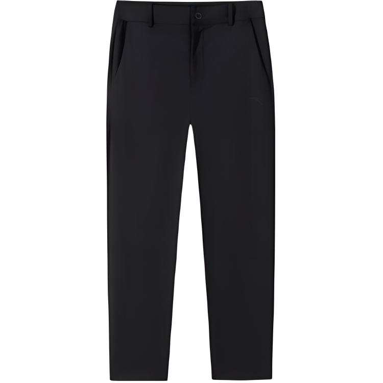ANTA Anta Variety Training Collection Knitted Sweatpants Men's Basic Black