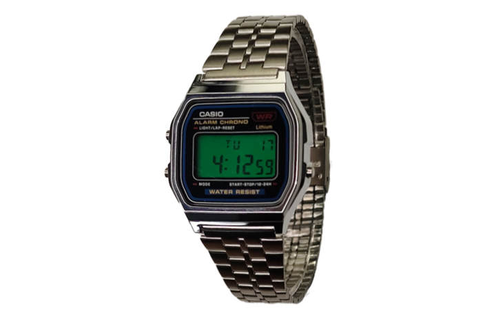 CASIO CASIO Custom Collection Quartz Movement Stainless Steel Strap Watch Men's Watches Black Dial