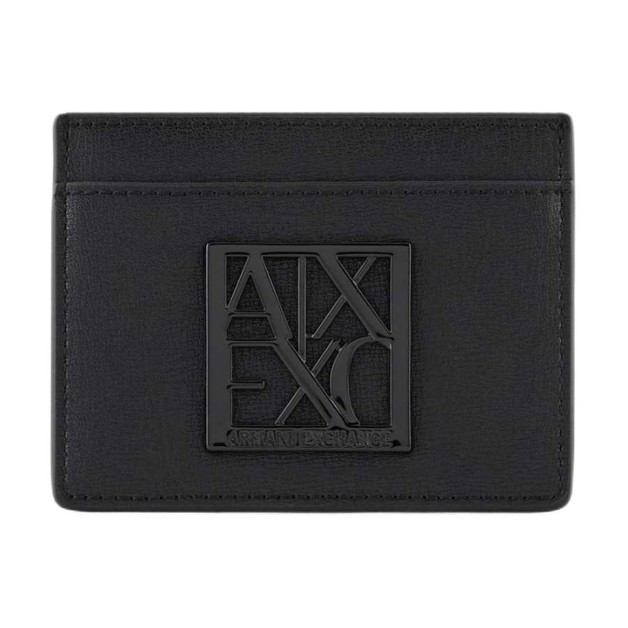 ARMANI EXCHANGE ARMANI EXCHANGEAE Polyester Card Holder Regular Women's Black