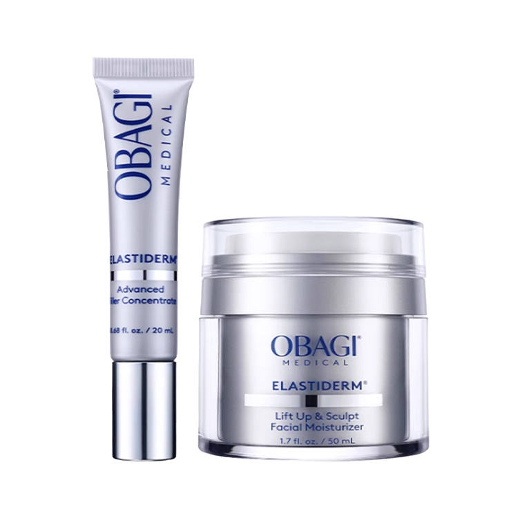 Obagi Peptide Micro Needle Umbrella Face Cream Skincare Sets Moisturizing And Hydrating 20ml+50ml
