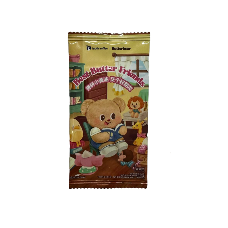 LUCKIN COFFEE x HUANGYOUXIAOXIONG Holographic Card Mystery Bag IP / Anime Cards Pc/Bag