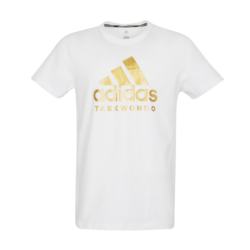 Adidas Adidas T Shirt Men's White Gold