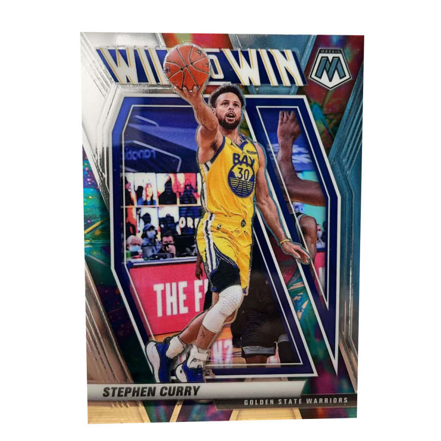 PANINI 2020 2021 Golden State Warriors, Stephen Curry, Mirror Finish Slam Dunk Special Card, Rare Classic Sports Cards
