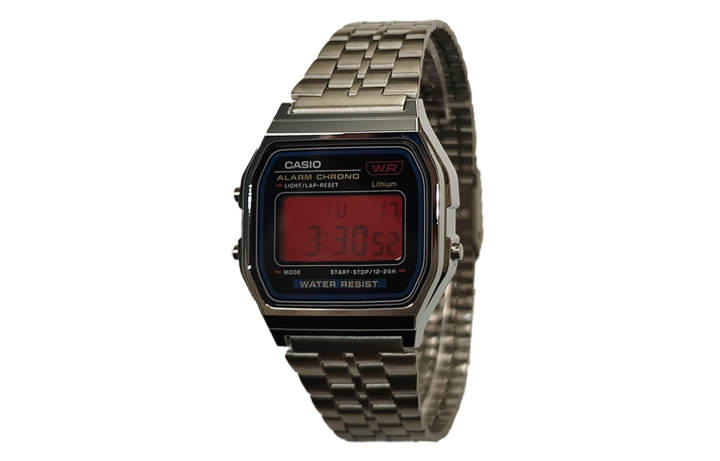 CASIO CASIO Custom Collection Quartz Movement Stainless Steel Strap Watch Men's Watches Black Dial