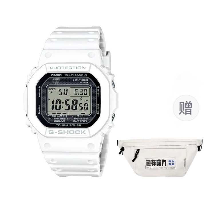 CASIO CASIO GW 5000HS Collection Solar Movement Resin Strap Watch Men's Watches Black Dial